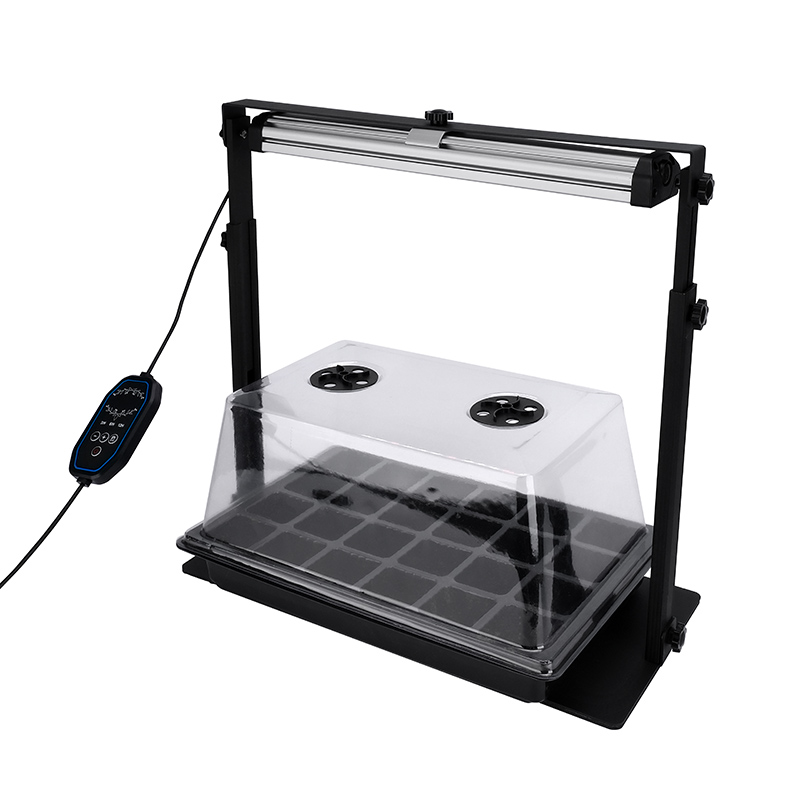 SunnyPower15's tweet photo. SH02 seedling grows light and can be used for timing, dimming, and forced seedlings, commercial #hydroponic #crop production, Providing plant chlorophyll and light source, plus water and nutrients, and indoor seedlings maintain a healthy state. 
#muizlux #seeding #microgreens https://t.co/GNY8jMAbi2