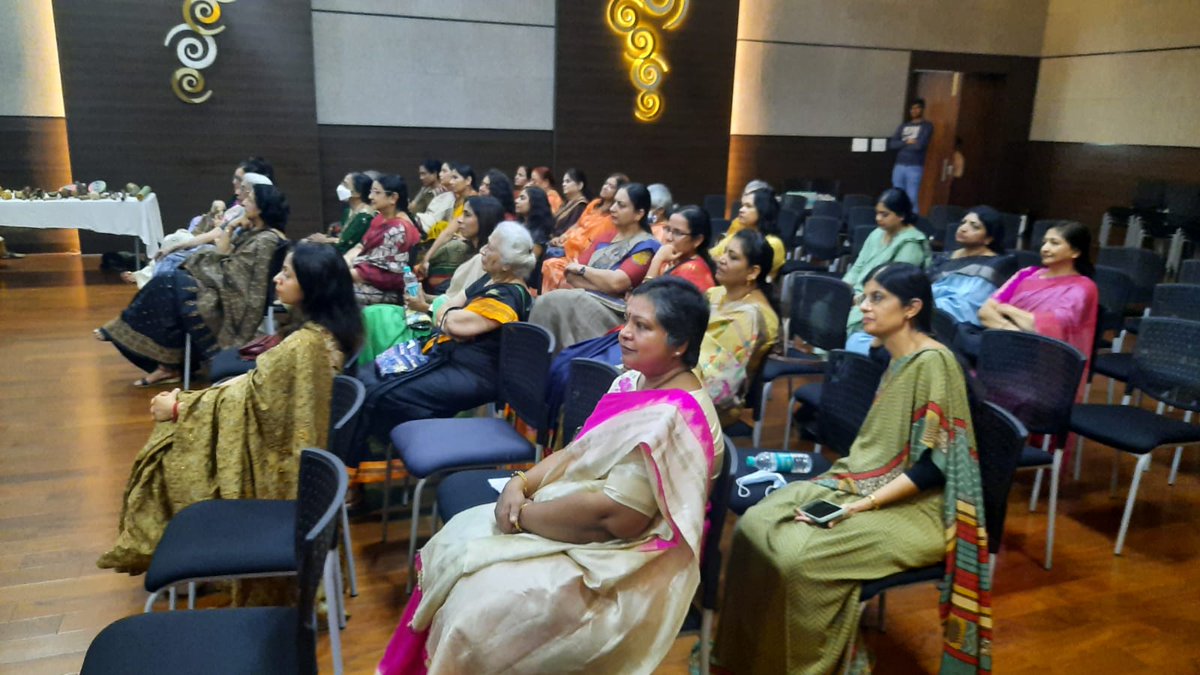 IASOAKarnataka's tweet photo. The IAS Officers Wives’ Association (IASOWA) organizes a variety of events, including book releases, excursions, and other cultural activities at the #ARI. @IASassociation #ARIForums #KarnatakaIAS #ARIforums #IASOWA #IASOA https://t.co/YFPfbIOHxD