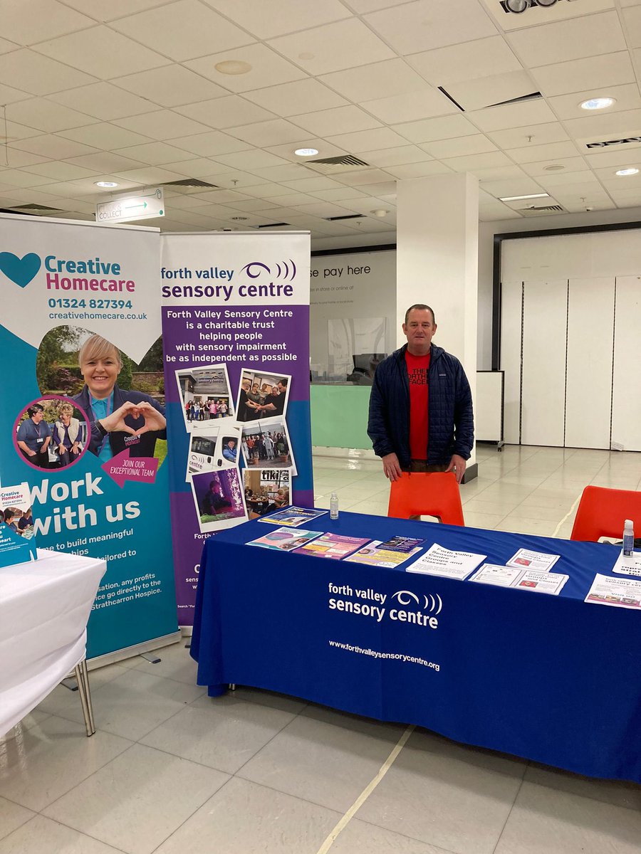 FVSensoryCentre's tweet photo. Pop along to the @howgate for the Older People’s Open Day and to meet our very own Duncan who can fill you in on all the Centre has to offer! 🌟 #OpenDay #AccessibleInfo #community https://t.co/FNkrfETnsm