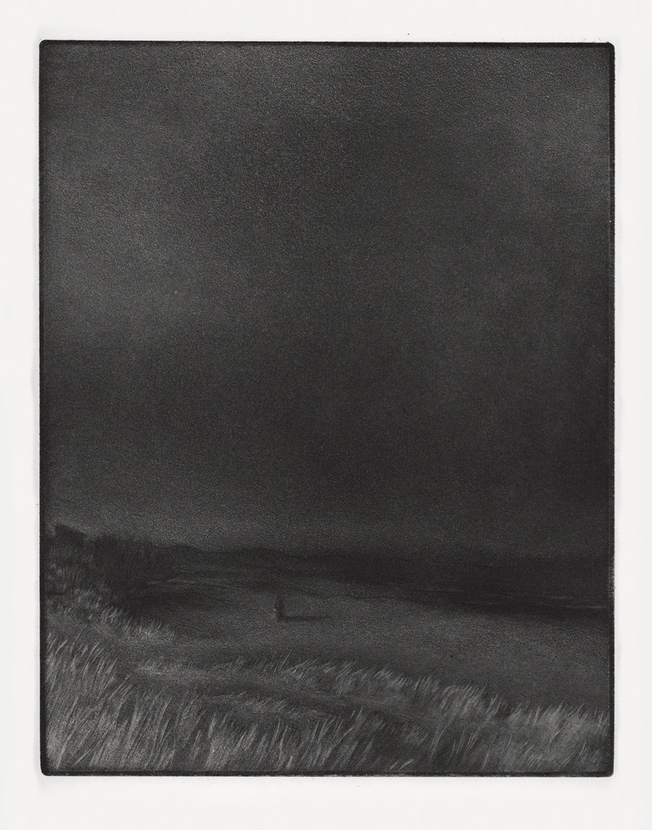 InkenArt's tweet photo. Walking home - etching on copper https://t.co/LdU0Ttrq7Y