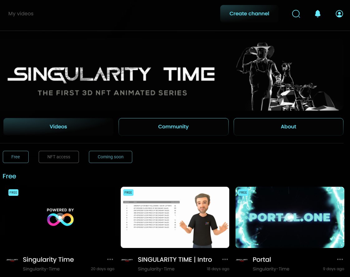 vizmotor's tweet photo. @PortalDapp looks amazing! Doesn't it?
#SingularityTime
#vizmotor
@dfinity https://t.co/5BjoQwLC7g