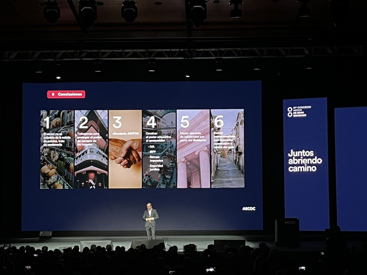 Mensajes claros, gracias <a href="/gleznacho/">Ignacio Gonzalez</a> 
#ConAECOC