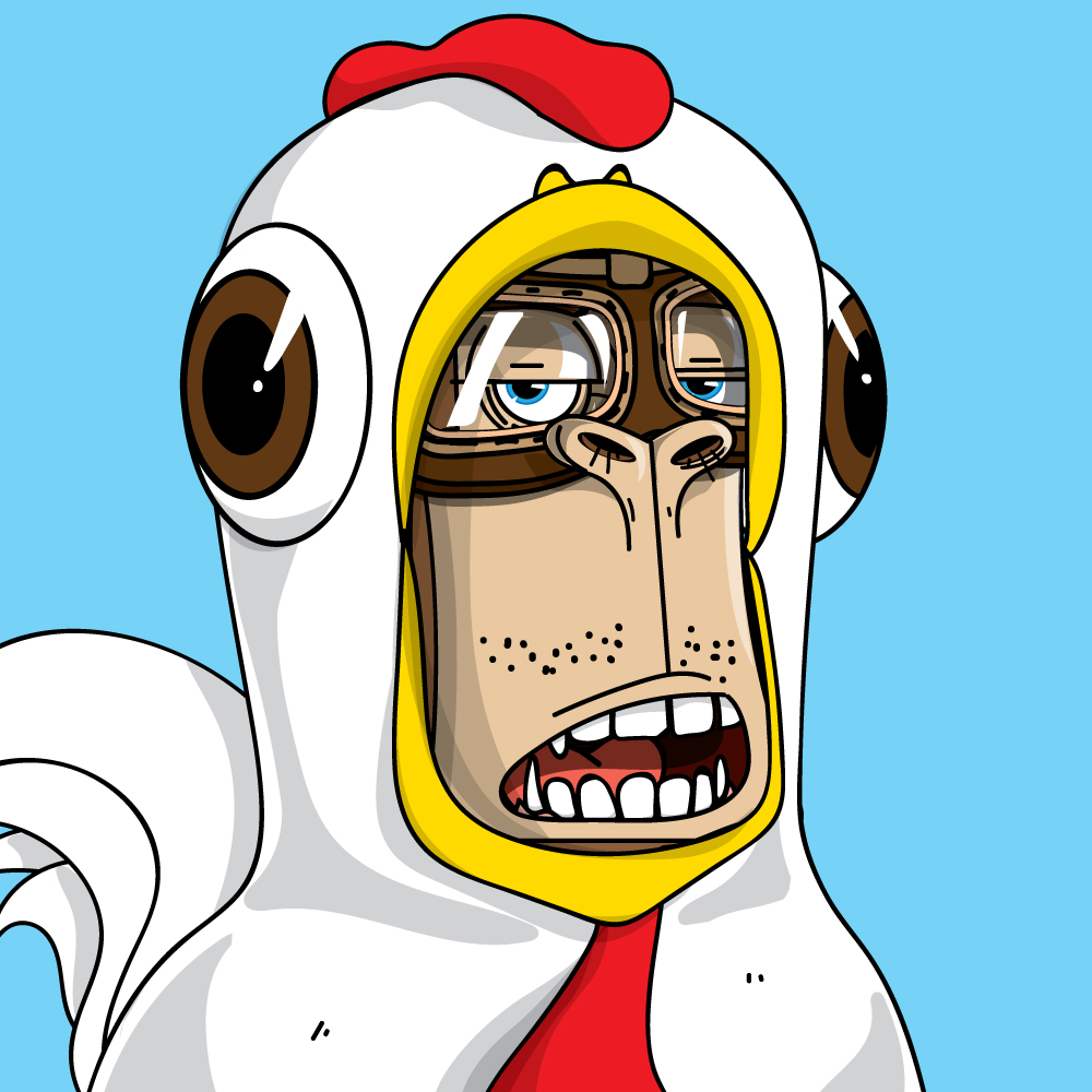 New drop
Maskzy Ape #201
Chicken suit
#NFTCommmunity #NFTcollections #NFTs
