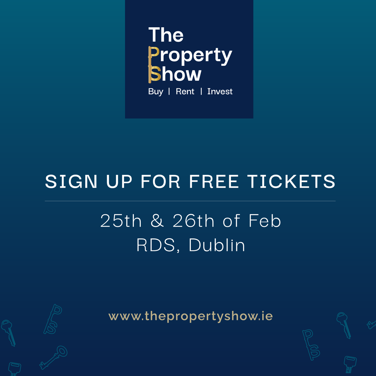 PropertyShowIre's tweet photo. Sign up to our mailing list today to be the first to hear about FREE TICKETS to @thepropertyshow.ie 🔑🏠 Our live exhibition in the RDS allows buyers and sellers to meet leading industry experts and professionals under one roof! 

Sign up here for more ->> https://t.co/Di4pVuQ5N1 https://t.co/w6TP4nMIYY
