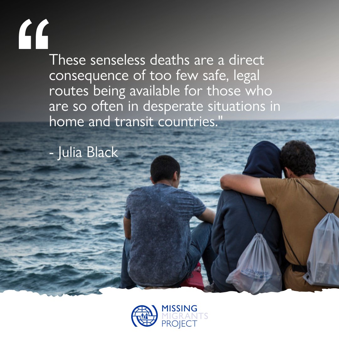 🚨🚨🚨 
Since 2021, more than 5,000 lives have been lost on migration routes to and within Europe. 

🥀iom.int/news/more-5000…