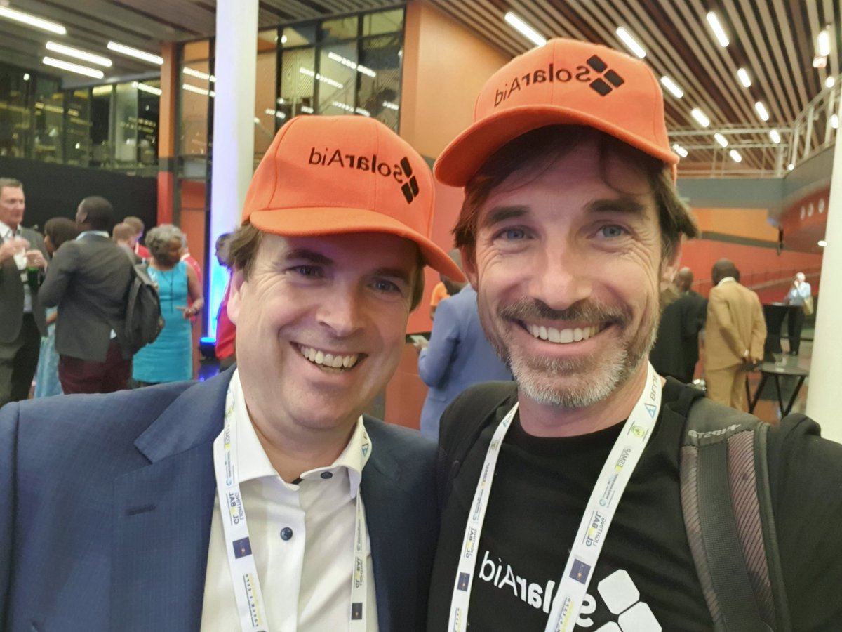 JohnAKeane's tweet photo. Thank you to @GOGLAssociation & @lightingafrica for organising the #offgridsolarforum in Kigali. Inspiration. Learning. New Partnerships. Old friends. New friends.. & Orange Hats! https://t.co/BMPHsbmYTA