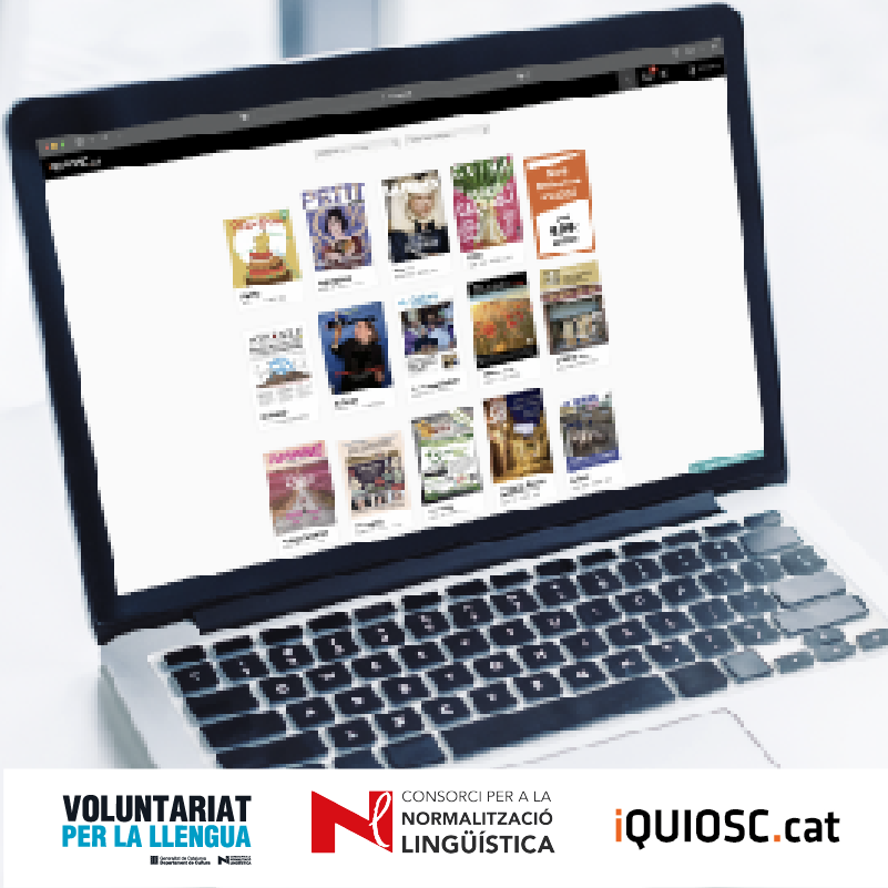 catalacalafell's tweet photo. Si participes en el Voluntariat per la llengua o ets alumnes dels cursos de català, tens 3 mesos gratuïts de revistes digitals en català de l'@iquiosc
 gràcies a @revistesappec. Descobreix com a https://t.co/8oinsM4MMs #QuanParlesFasMàgia #vxlcat #revistesencatalà https://t.co/YTfrLbwPVS