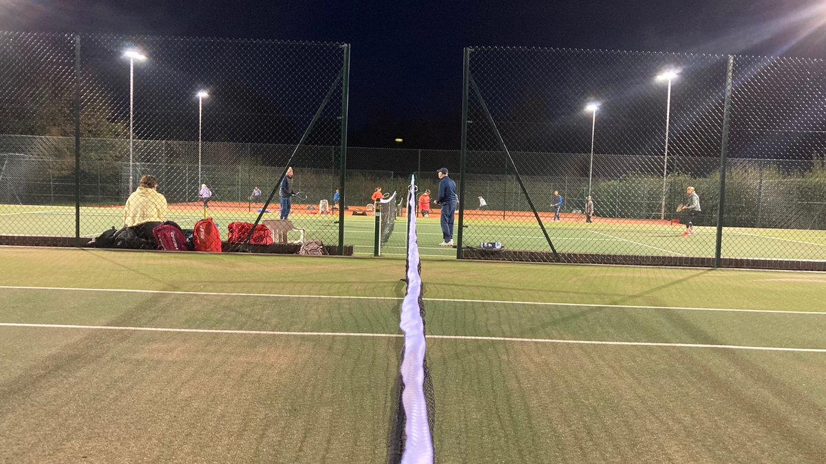 BGSCTennis's tweet photo. Great to see Monday night mixed social tennis back into full swing on our new and old all weather courts at Barnt Green. 💚🎾 #tennis #barntgreen #newcourts @handwtennis @the_LTA @cityoftennis https://t.co/9qYj0f2pW7