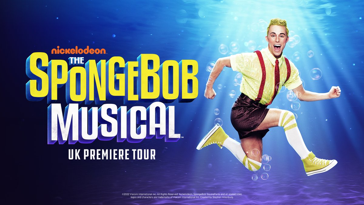 matthewgrace's tweet photo. After many months, I am very excited to share our new artwork for the UK Premiere Tour of the Tony Award nominated, award-winning @SpongebobStage 

Photography by the always excellent @pndphoto https://t.co/hakxqsaTmW