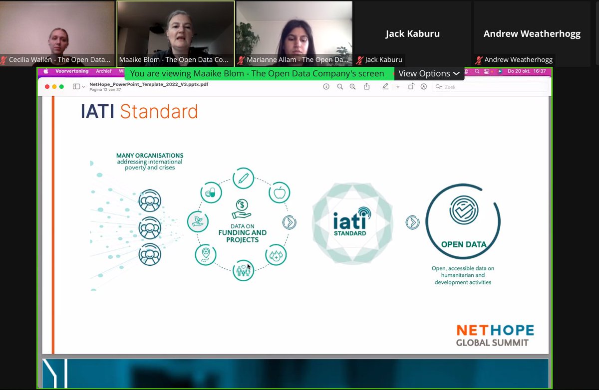 AIDA_Platform's tweet image. Thank you to the participants of the @NetHope_org Global Summit 2022 where we discussed the importance of increasing the #transparency &amp;amp; accessibility of #aiddata. We also introduced AIDA, our open aid data platform which can be used to search, visualise &amp;amp; publish open aid data📈
