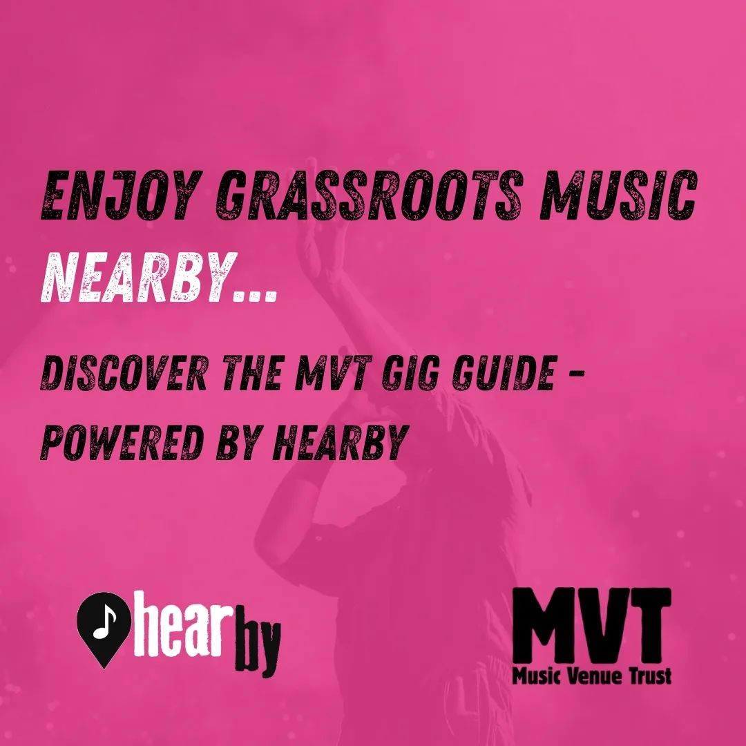 The good folks at @hearby_music have teamed up with @musicvenuetrust to create the first-ever unified gig listings for the entire UK. This is a major step forward in making sure that music fans can easily find & attend the best gigs. Check it out! 📲 👉 hearby.com