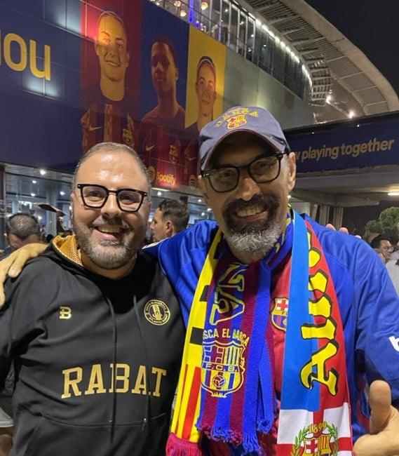 ConfePenyesFCB's tweet photo. 🔝 Some 30 members of @pba_rabat travelled to Barcelona to enjoy the Barça-Athletic match at Camp Nou. Such a perfect day!

🔵🔴 #FemBarçaFemPenya #ForçaBarça https://t.co/BFDy3Cpnm6