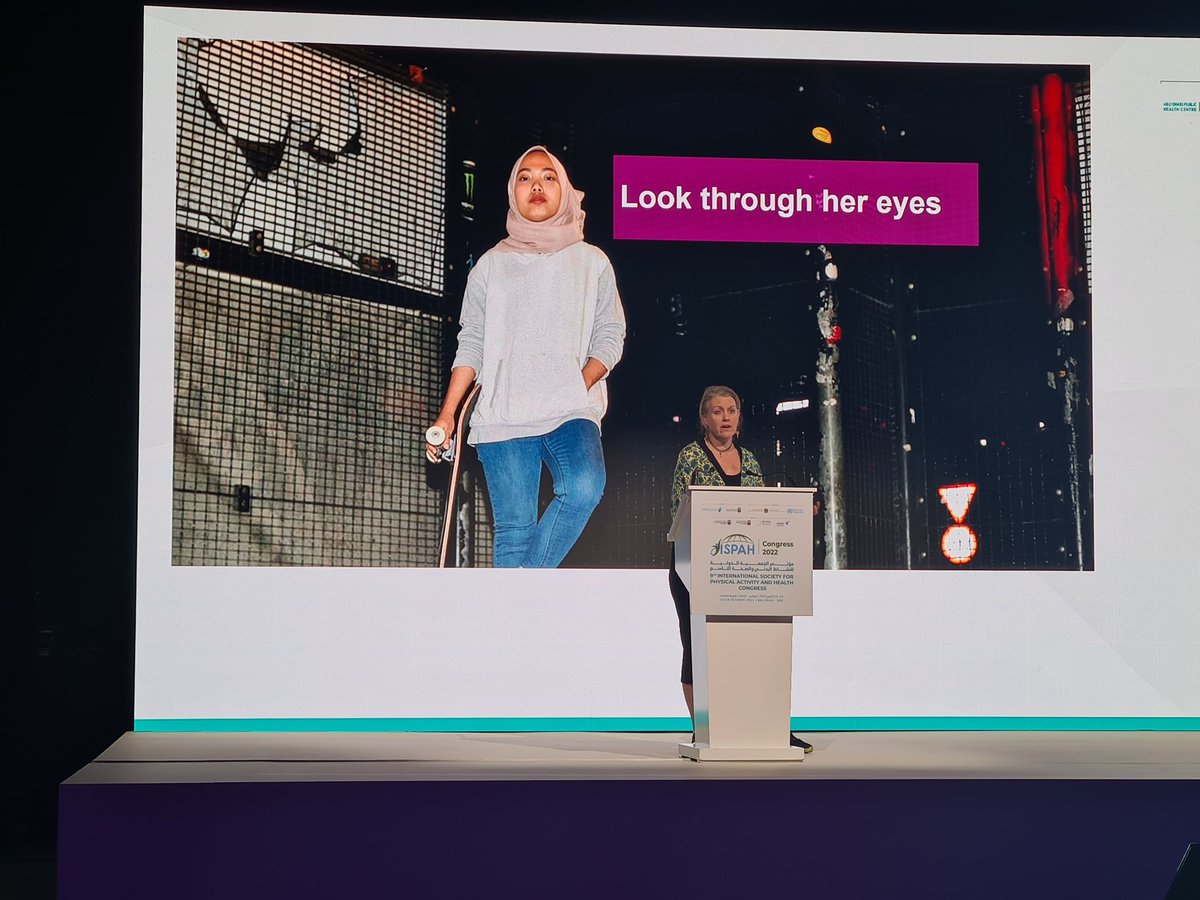 'Look through her eyes' - the importance of understanding women and what motivates women when promoting physical activity to women. Let's close the gap <a href="/Sport_England/">Sport England</a> #thisgirlcan