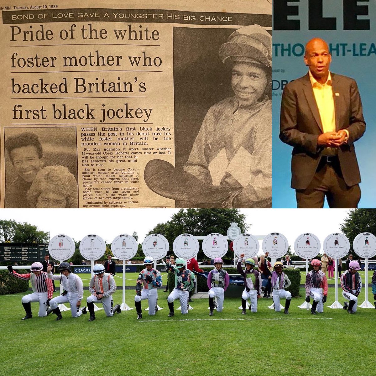 Josh Apiafi (@joshapiafi) on Twitter photo 👀 Racing’s Trailblazers 🏇🏽
1 hour
3 amazing guests
25/10/22
9am
10pm
415 <a href="/SkySportsRacing/">Sky Sports Racing</a> <a href="/AtTheRaces/">At The Races</a>
#BlackHistoryMonth 👀 Racing’s Trailblazers 🏇🏽
1 hour
3 amazing guests
25/10/22
9am
10pm
415 <a href="/SkySportsRacing/">Sky Sports Racing</a> <a href="/AtTheRaces/">At The Races</a>
#BlackHistoryMonth