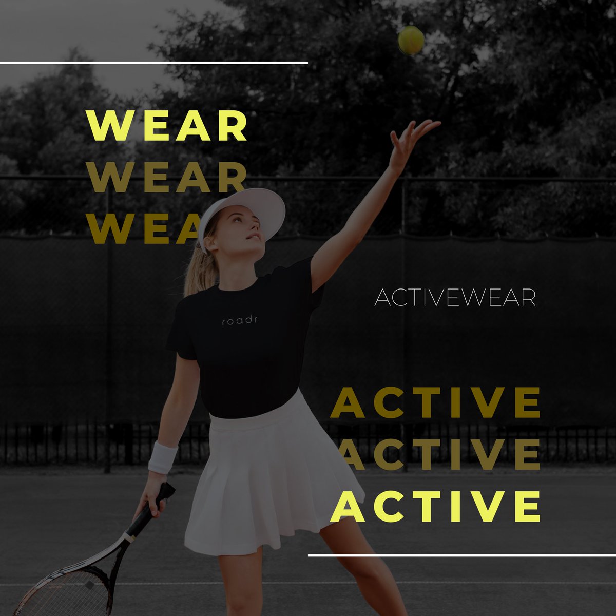 We’re mobility, on the roads and on the streets, driving to reach your destination or winning in sports, prevention is and always will be the best way to solve any problem, that's why we launched Roadr's first exclusive line, to accompany you in the most extreme moments.