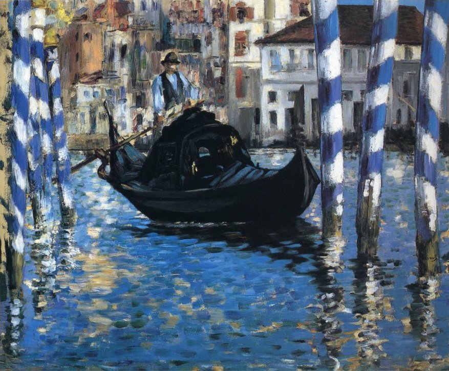 Edouard Manet - The Grand Canal of Venice (Blue Venice)