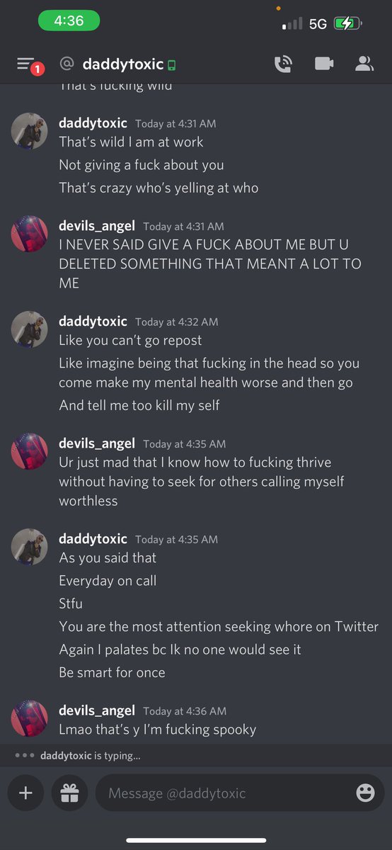 otakugan69's tweet photo. Since @daddys_toxic said nobody has proof to the shut heโs done. Ima post the proof from @brattylilpup PT.1 #canceldaniel aka @daddt_toxic https://t.co/3s0N0NQfvV