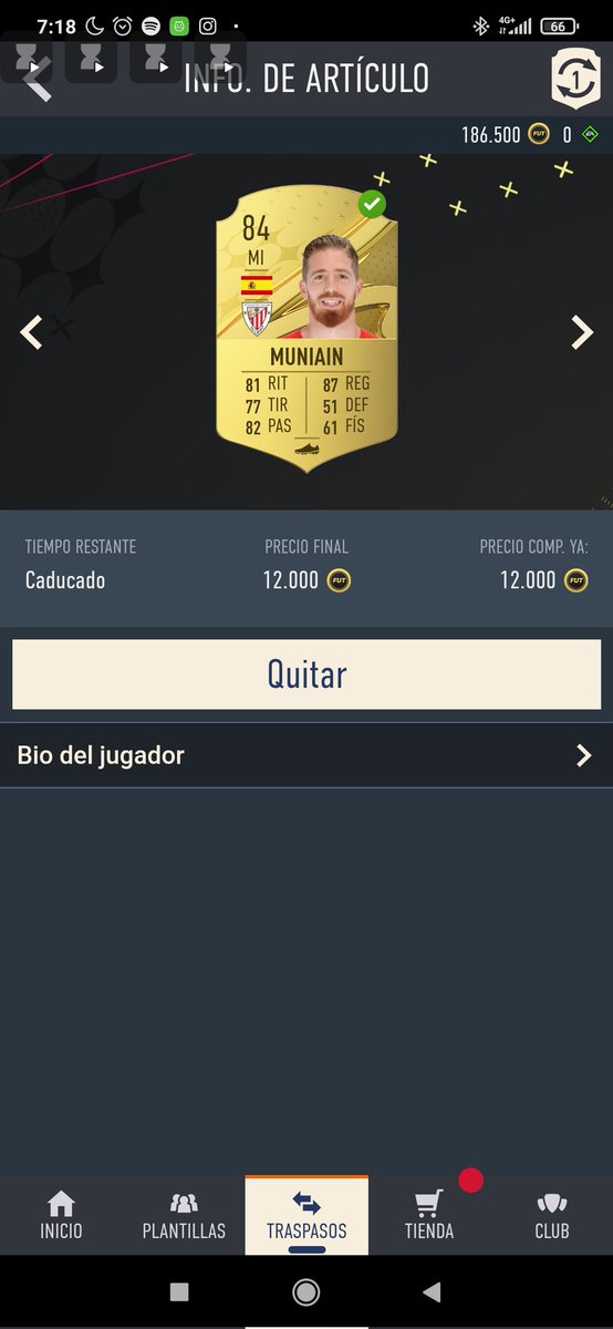 Xabi455's tweet photo. Hoy tienen buena pinta las #ventasinfladas

Muniain comprado en 2,2k

Vendido en 12k

+9k 💰 https://t.co/mOHC0wLlvD