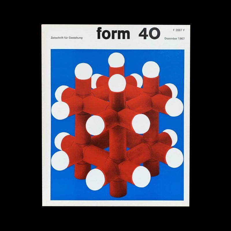 marcusfuchs's tweet image. Amazing covers by Karl Oskar Blase for Form magazine, a German design and culture publication founded in 1957 ❤️ Other cover designers includes Le Corbusier and more: designreviewed.com/series/form/