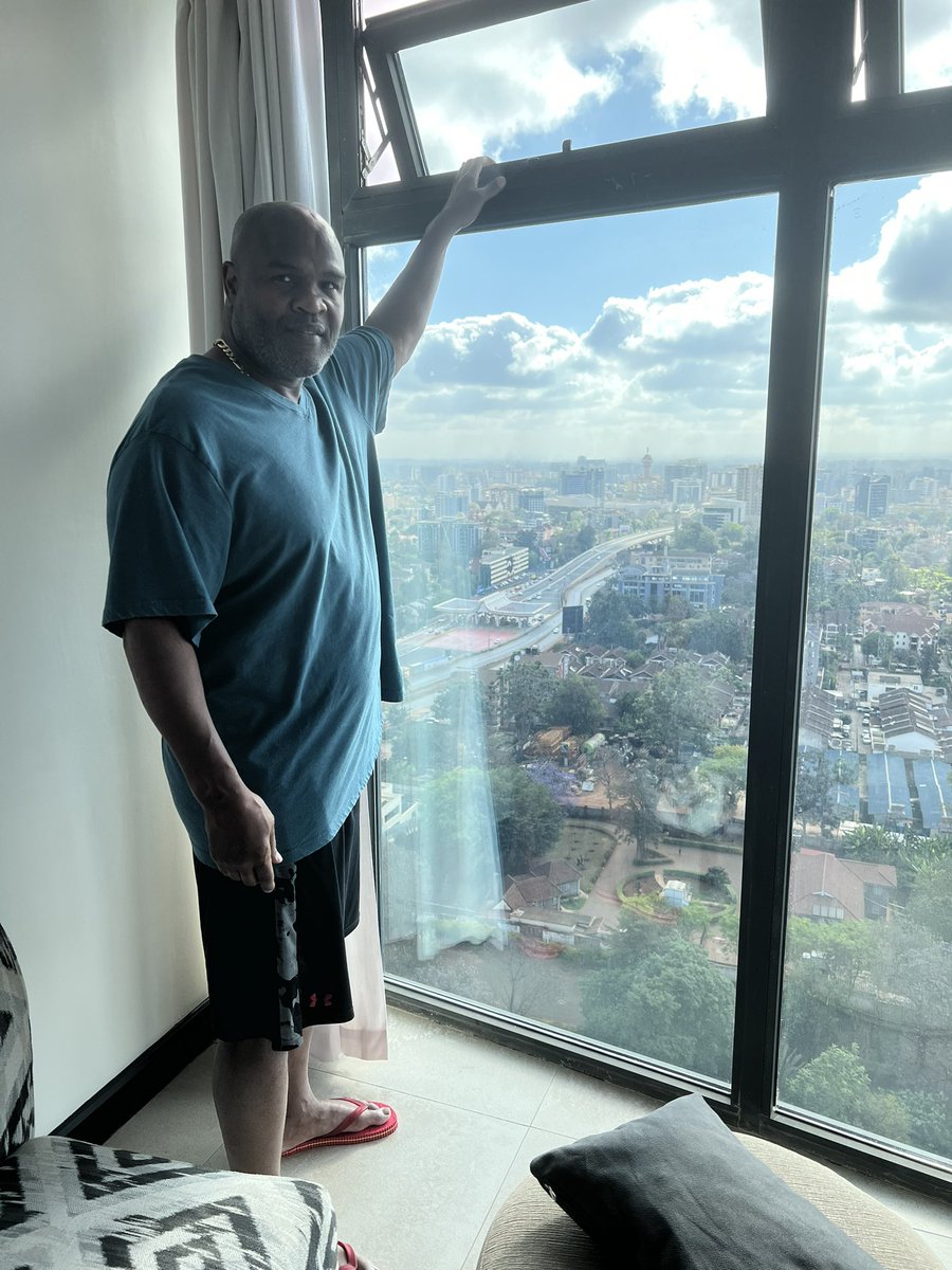 garyhgoodridge's tweet photo. #LegendinKenya The City view, The Expressway looks amazing. I Love Kenya already. Can’t wait to start https://t.co/GLyt4juYGn
