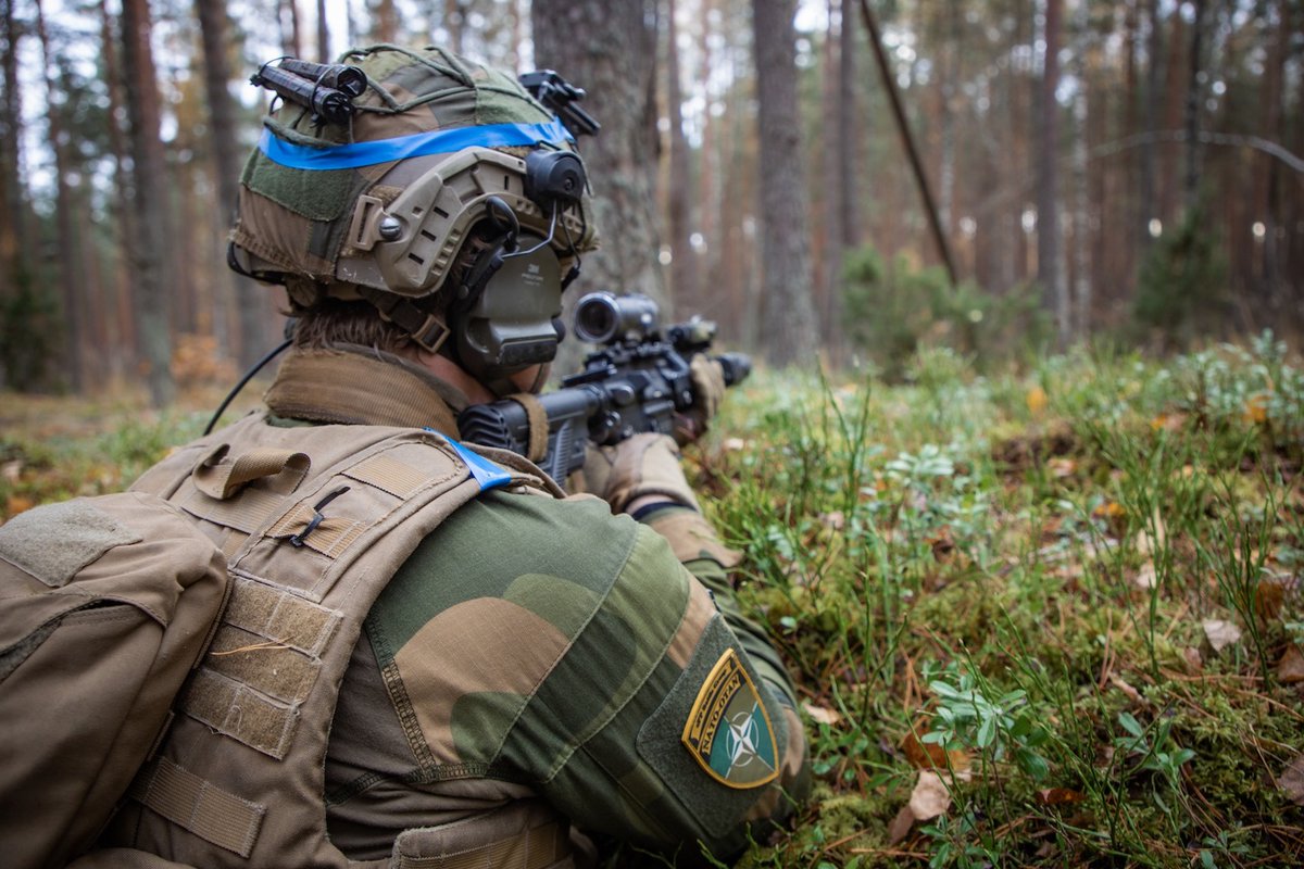 #TankTuesday at @BG_LTU_eFP At exercise #IronWolf, the German 🇩🇪, Dutch 🇳🇱, Norwegian 🇳🇴, Belgian 🇧🇪, Czech 🇨🇿 & Luxembourg 🇱🇺 troops of #eFP Battlegroup Lithuania 🇱🇹 demonstrates that they are ready to defend #Lithuania. #StrongerTogether #WeAreNATO