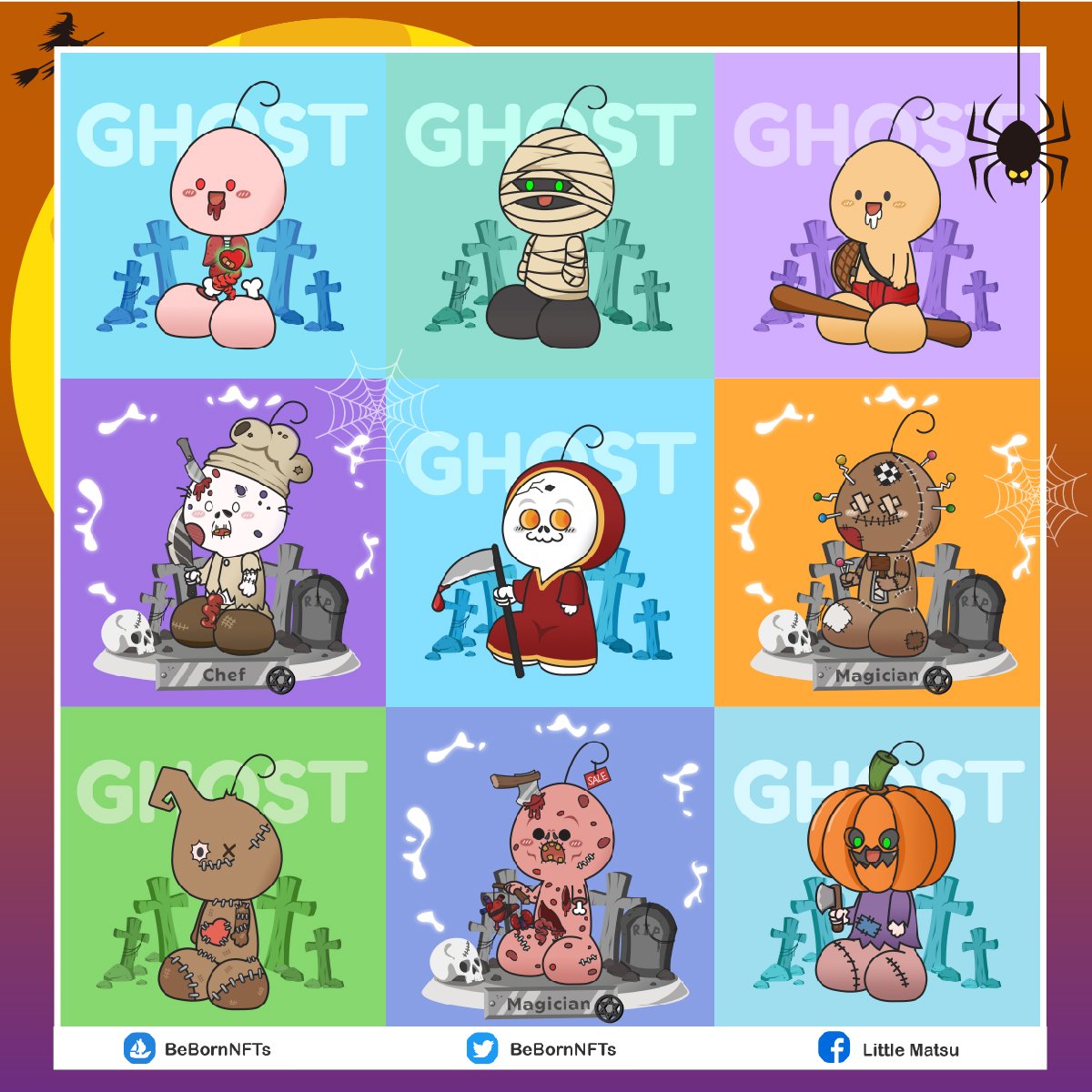 Are you ready for Halloween ?
...I'm ready 😉

Opensea link : opensea.io/collection/lit…
Roadmap link : a-dreamstudio.wixsite.com/website-2/en

#nftcollector #NFTTHAILAND #nftcollectors #NFTartists #NFTCommunity #NFTdrop #NFTs