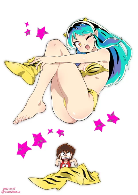 電波テンポアップして絶賛感電中令和ラムちゃん!!#うる星やつら2022 #うる星やつら 