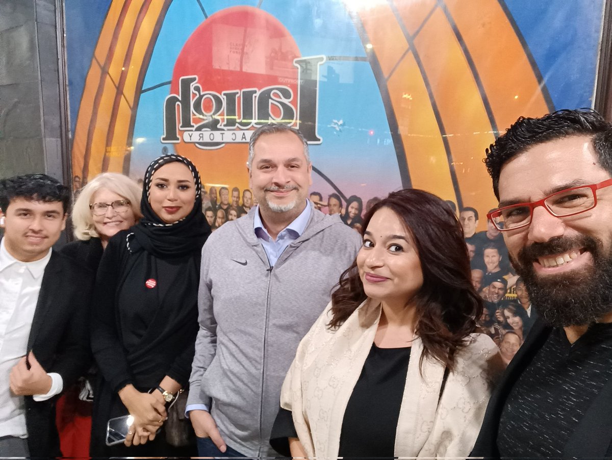 sharakango's tweet photo. Amazing evening at the @TheLaughFactory where @IsraelinLA organized a #comedyforpeace event in honor of our work. With warmup acts and opening remarks from Amb. @Hillel_Newman and @AdamMilstein https://t.co/c8VoFwsJ8E