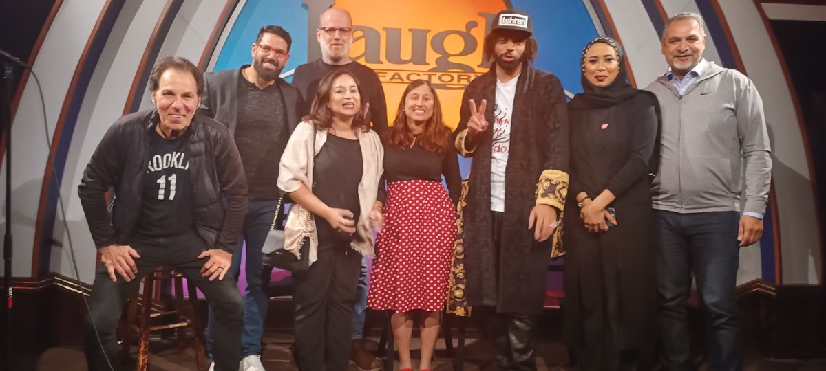 sharakango's tweet photo. Amazing evening at the @TheLaughFactory where @IsraelinLA organized a #comedyforpeace event in honor of our work. With warmup acts and opening remarks from Amb. @Hillel_Newman and @AdamMilstein https://t.co/c8VoFwsJ8E