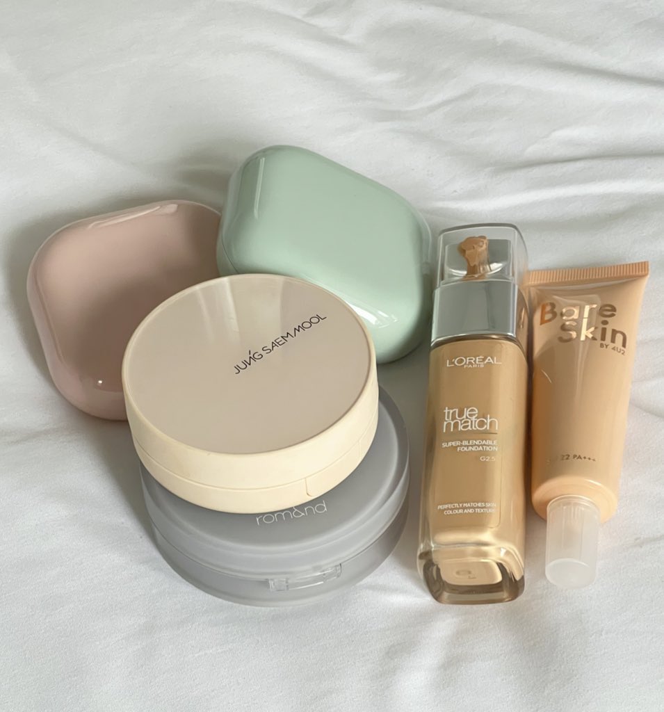 ◞♡ เธรดรวมคุชชั่น/รองพื้น งานผิว make up no make up เหมือนตื่นมาแล้วสวยเลย คัดมาแล้วว่าเนียนสวย ธรรมชาติ เบลอรูขุมขน 1000/10
