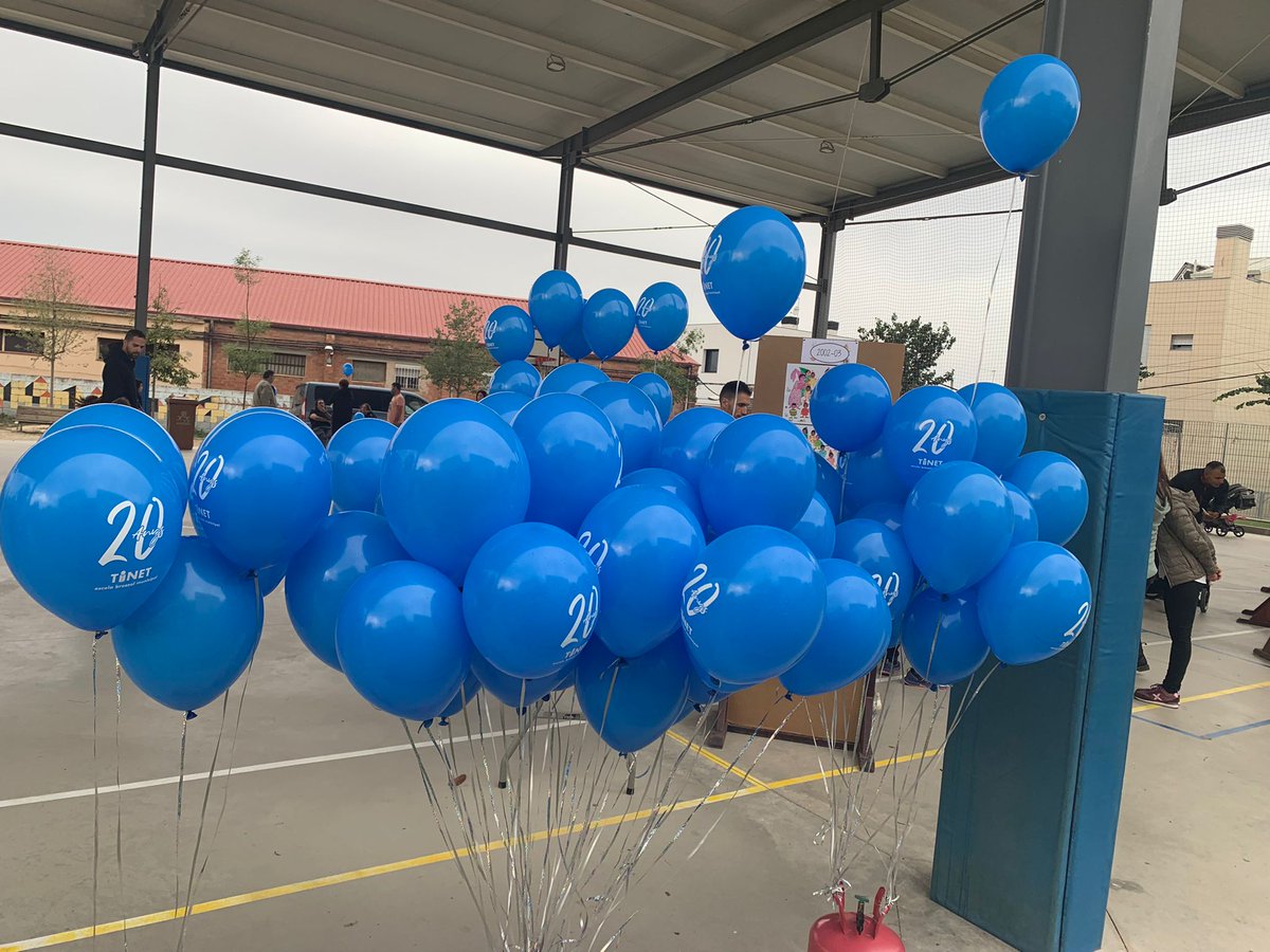 ajnavarcles's tweet photo. L'Escola Bressol #Tinet de Navarcles va complir 20 anys i ho va voler celebrar amb una festa oberta a totes les navarclines i navarclins. Gràcies a tots els qui hi vau participar i felicitats a l'escola per aquests 20 anys de compromís i dedicació a la nostra quitxalla! 🤩 https://t.co/0cUoN7XdF7