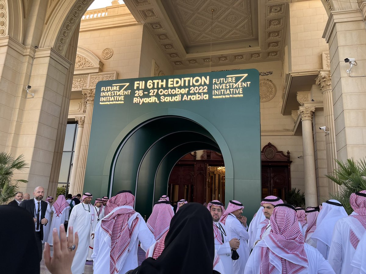 Excited to join #FII6 in Riyadh over the coming days for discussions with top level decision-makers on topics varying from cross-border fin-tech to green hydrogen fueled economy and AI in health tech for the future. #pioneerthepossible