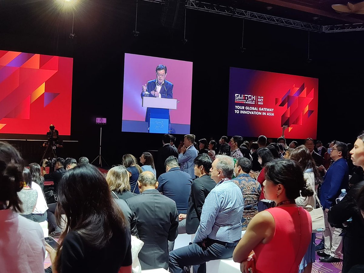 cyfirma's tweet photo. The Global Innovation Community Meets at Singapore Week of Innovation & Technology #SWITCH!
#SWITCH brings together leaders, entrepreneurs, creators, accelerators and investors from 25 - 28 Oct 2022 at Resorts World Convention Centre, Singapore
-Drop by our booth #SB110 https://t.co/rpSNvBlpgd