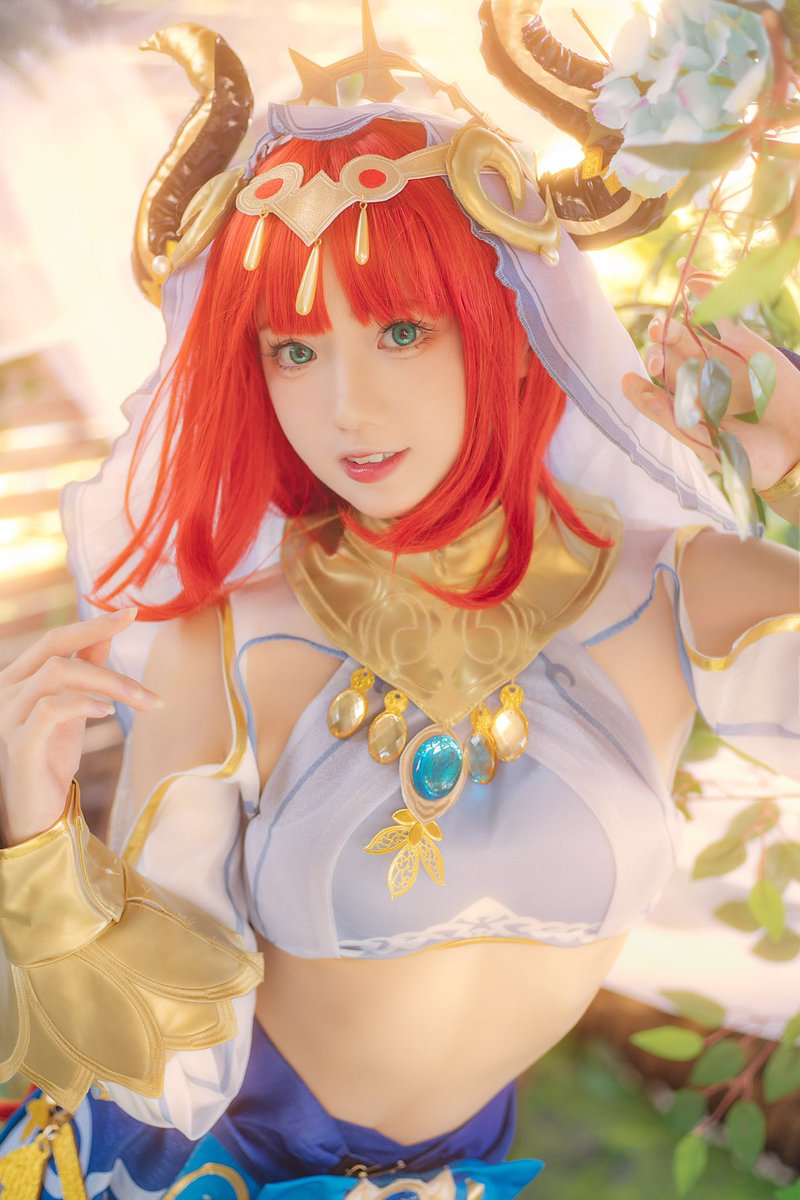 CcLost3's tweet photo. 妮露：彼晨
📷：原po:@CcLost3 
#GenshinImpact 
#Cosplay https://t.co/eVLSKPKuXY