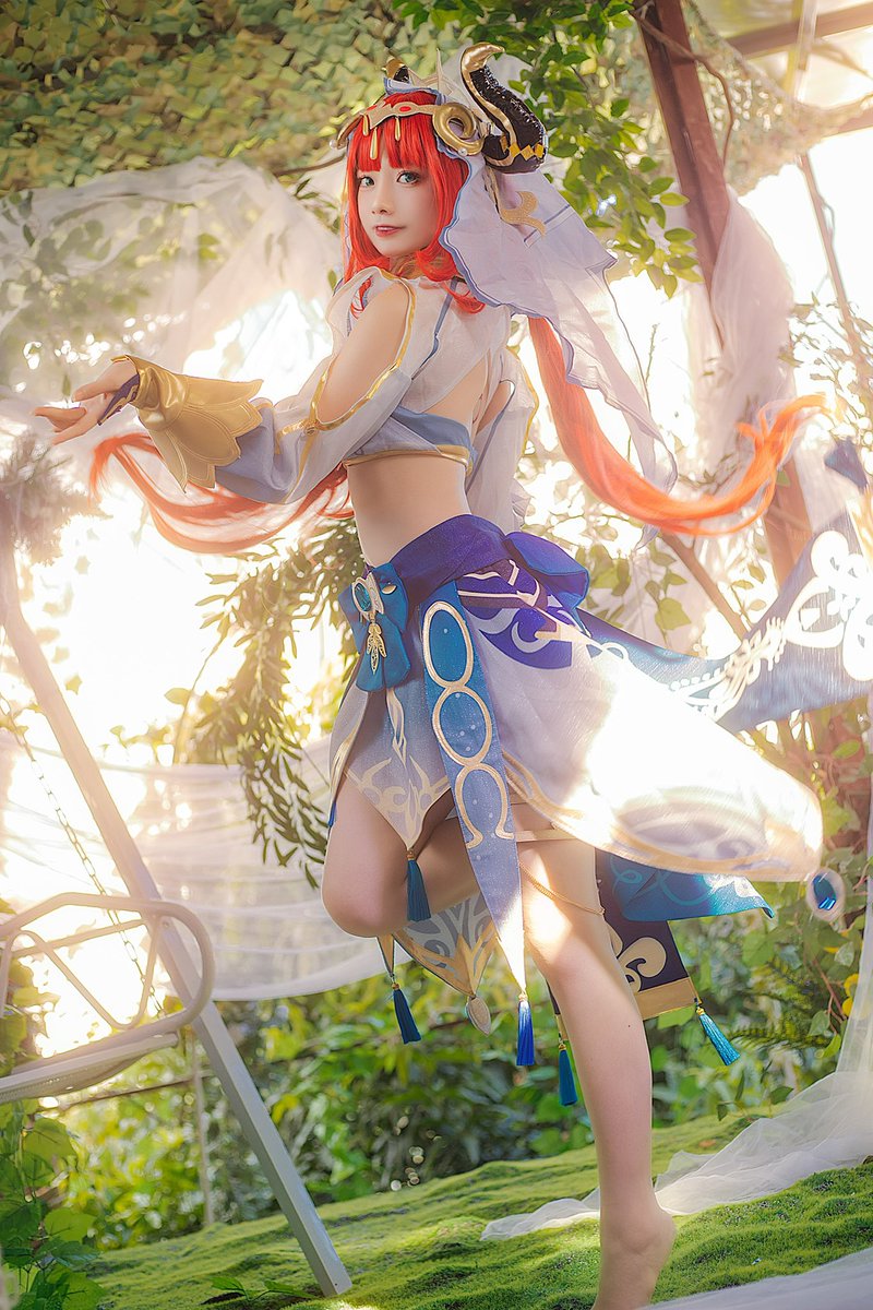 CcLost3's tweet photo. 妮露：彼晨
📷：原po:@CcLost3 
#GenshinImpact 
#Cosplay https://t.co/eVLSKPKuXY