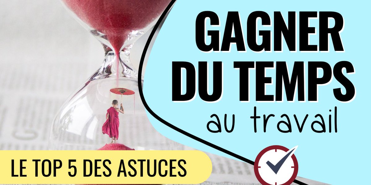 Faire des réunions avec soi-même et se bloquer des 1/2 journées sans réunion peut paraître un peu « étrange » ? Et pourtant c’est l’astuce n°1 pour gagner du temps &amp; être plus efficace. Testé et adopté pour lutter contre la réunionnite 😉 loptimisme.pro/top-5-astuces-… v/ <a href="/LOptimismePro/">LOptimisme.PRO</a>