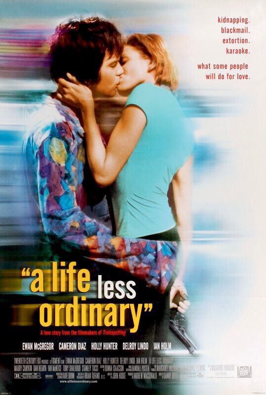 FilmNewsNos's tweet photo. 🎬MOVIE HISTORY: 25 years ago today, October 24, 1997, the movie ‘A Life Less Ordinary’ opened in theaters!

#EwanMcGregor #CameronDiaz #HollyHunter #DelroyLindo #IanHolm #DanHedaya #StanleyTucci #MauryChaykin #TonyShalhoub #KKDodds #IanMcNeice #ChristopherGorham #TimothyOlyphant https://t.co/SUyc9lvoek