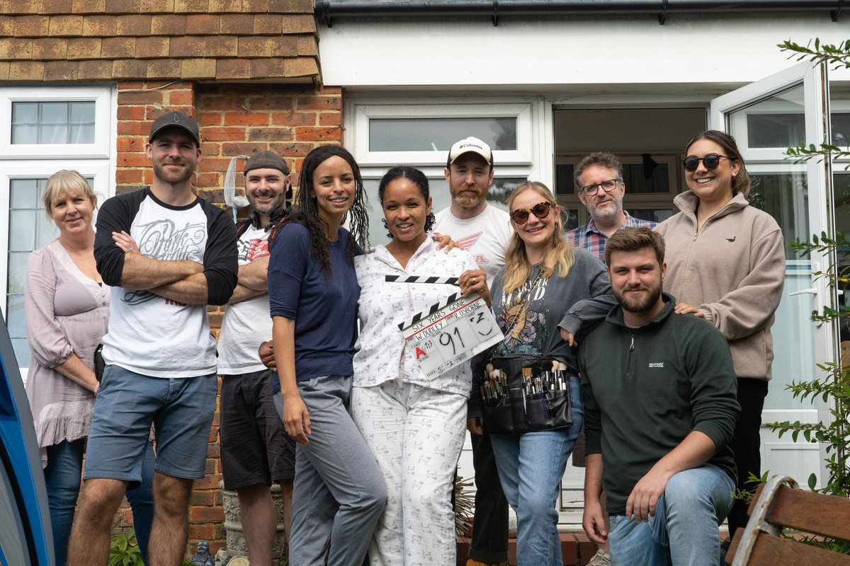 WarrenDudley73's tweet photo. The tiny but incredible crew that worked so hard to make SIX YEARS GONE!❤️

https://t.co/mZ8xWKpCra

#independentfilmmaking #independentmovie #filmfreeway #filmproducer  #filmlocation #filmfestivals #filmstillsphotographer #filmcrewlicious 

#indierightsmovies @indierightsmovies https://t.co/xdnIGUAmDl