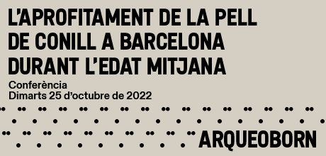 barchinonadia's tweet photo. Com uns ossos de conill trobats en l'excavació d'una casa del jaciment del Born ens poden donar informació molt valuosa sobre les formes de vida dels barcelonins del passat?

Conferència: Vanesa Triay i Lluís Lloveras @ElBornCCM 

https://t.co/6cX0BXVRyS

Interessant! I gratuït. https://t.co/l6NSmsd0hg