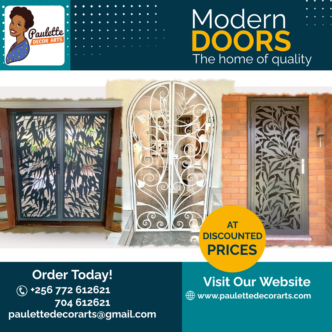 ArtsPaulette's tweet photo. Contact us for customized metal doors. #doors #metal #uganda https://t.co/Y3APyrVvEu