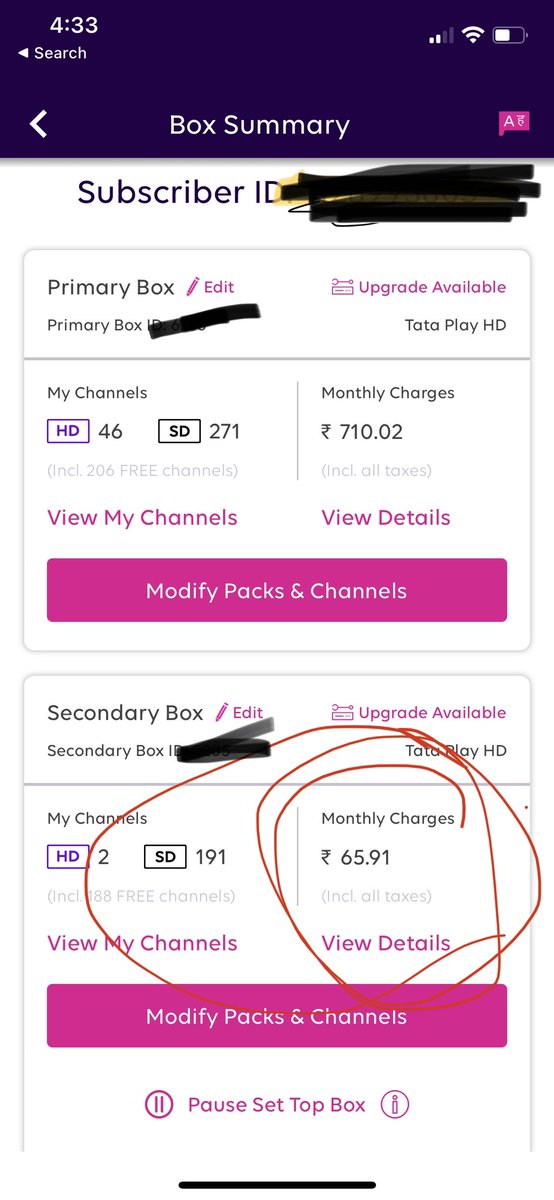 paramrayat's tweet photo. @TataPlayin you guys are real bunch of goons & thieves. Deducting money from@account silently & it’s been years. When I noticed no response. Will take it to consumer forum for sure. Every pent matters. #Loot #Khasot #tataplayin https://t.co/7z4lBazmCk