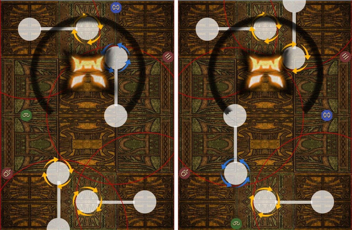 DiaStarvy's tweet photo. @mitsurugi137 Hi, I made the AoE image but I did not put those player positions. I actually recommend two things different:
1. Tank and melee go together for uptime.
2. One person in each pair always goes on the east/west edge so only two people have to think.
Some examples: https://t.co/fGVzEzTOar