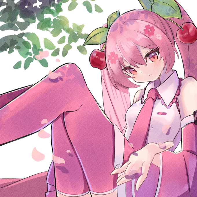 桜ミク#初音ミク 