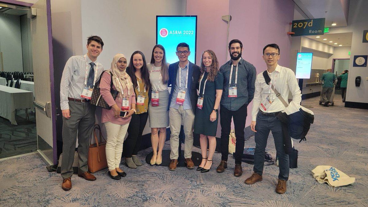 Our #squad crushed our oral and poster presentations today! We are so proud🥳 #ASRM2022 <a href="/YYReprod/">Ye Yuan</a> <a href="/deirdre_logsdon/">Deirdre Logsdon, PhD</a> #CCRM <a href="/CCRMfertility/">CCRM Fertility</a>