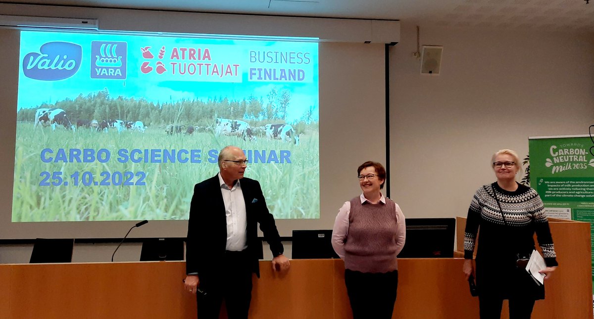 Carbo Science Seminar #Yara #valio #atria great collaboration!