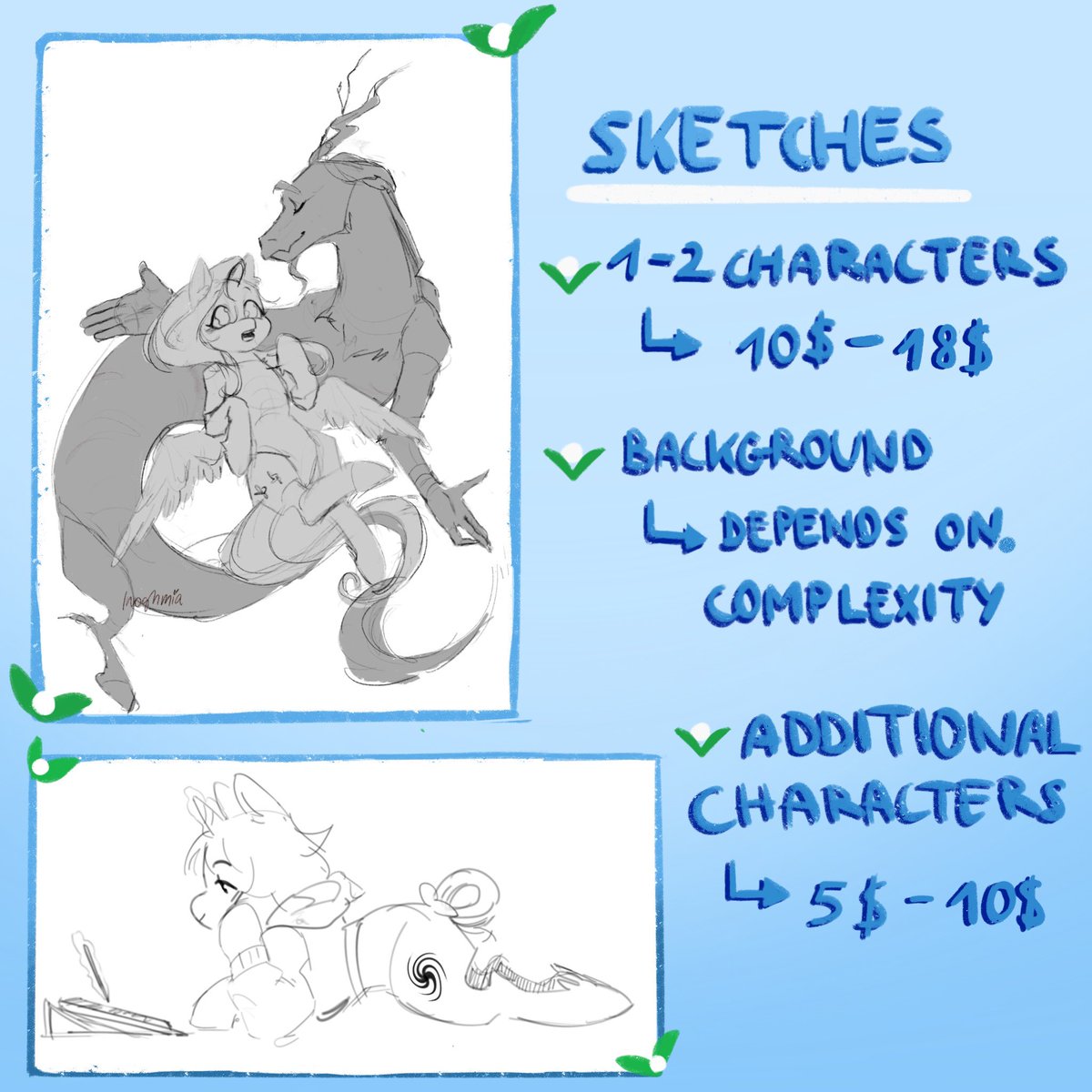 Inoghmia's tweet photo. Hello everyone, I am in need of money so I’m opening commissions!
#comissionsopen #comissions #mlpcomissions #mlp #mylittlepony https://t.co/vRI7tB3cxb