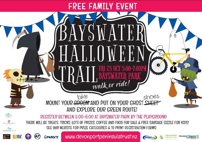DevonportPT's tweet photo. Bayswater Halloween Trail is back! - https://t.co/l3AZHjDNTE https://t.co/s7kg7575KR