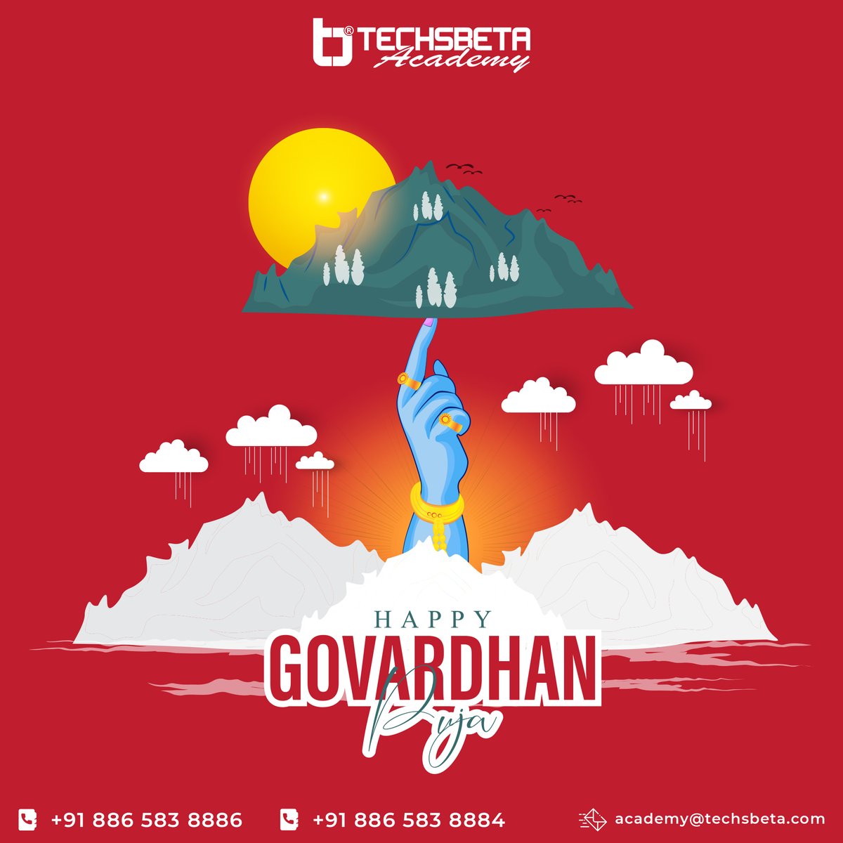 Techsbtaacademy's tweet image. 𝐇𝐚𝐩𝐩𝐲 𝐆𝐨𝐯𝐚𝐫𝐝𝐡𝐚𝐧 𝐏𝐮𝐣𝐚 𝐭𝐨 𝐚𝐥𝐥 𝐨𝐟 𝐲𝐨𝐮. 
#techsbetaacademy #amu #aligarh #institute 
#goverdhan #vrindavan #krishna #barsana #mathura #radhekrishna #radheradhe #radharani #bankebihari #gokul #radhavallabh #radharaman #harekrishna #lordkrishna #radha