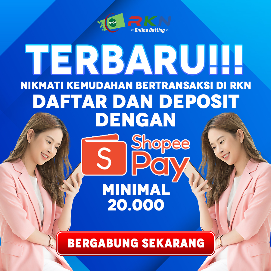 RknSport's tweet photo. Daftar dan Deposit dengan SHOPEEPAY, dapatkan kemudahan bertransaksi di RKN SPORT!

#rknsport #shopeepay #daftarslot #situspulsa #mpopulsa #mpogacor #situsmpo #depositpulsa #pulsatanpapotongan #rknslot #rknpromo #rknfreebet https://t.co/67XPqJbizr