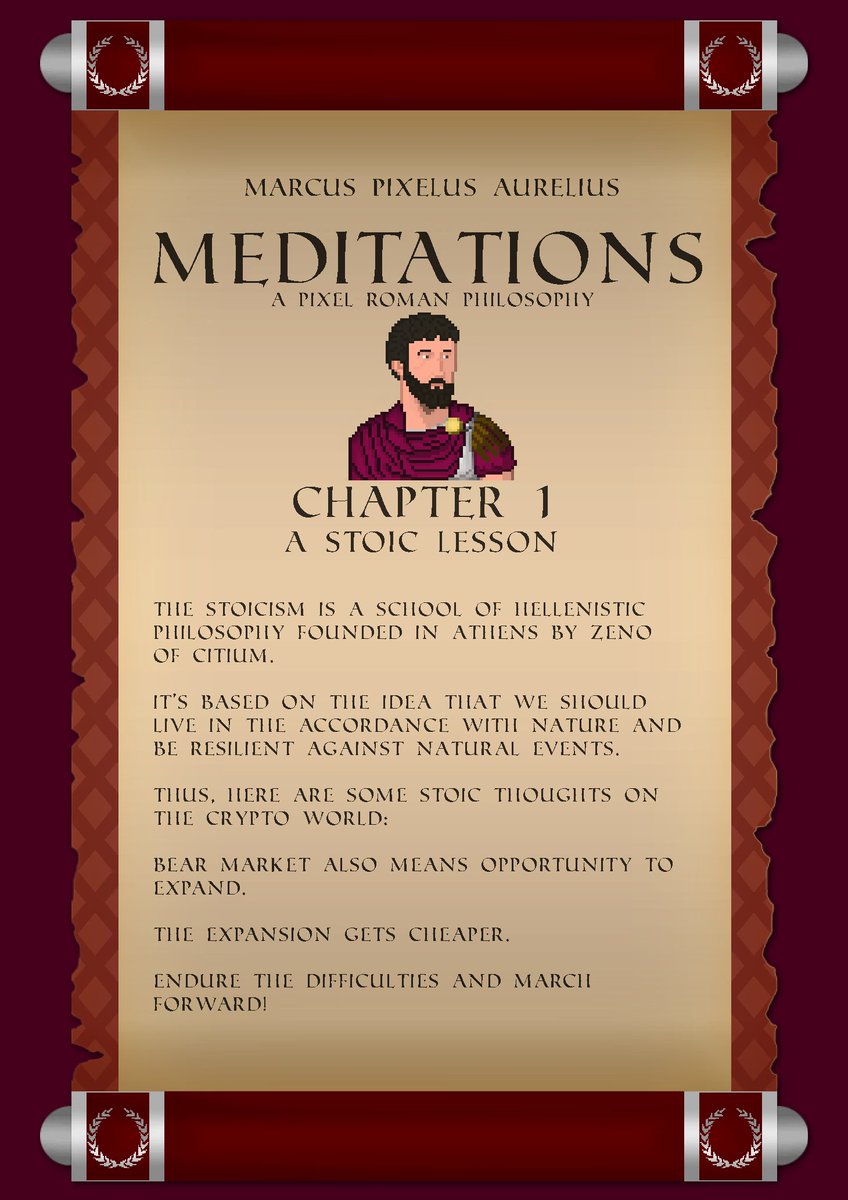 We still have some scrolls available!

✅Buying one gives you 3 PixelRomans

opensea.io/collection/pix…